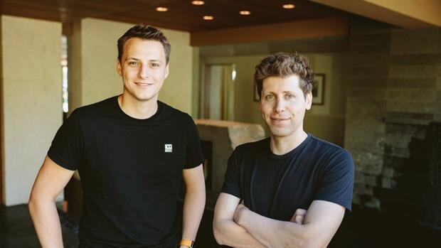 Worldcoin-Gründer Sam Altman und Alex Blania im Interview