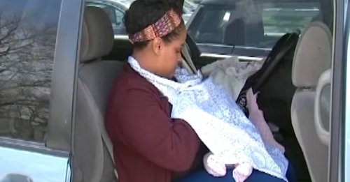 Mom Got Ticketed After a Cop Sees Her Breastfeeding in a Parked Car