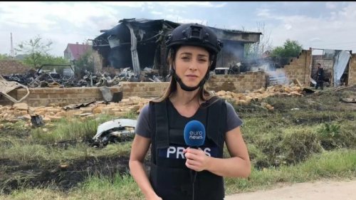 On the ground in Mykolaiv, a shelled city in Southern Ukraine