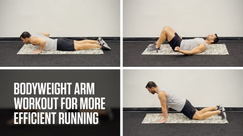 Bodyweight Arm Workout for More Efficient Running