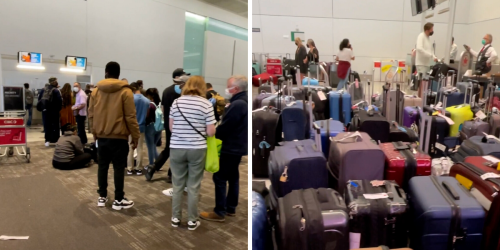 Some Pearson Travellers Are Waiting Hours To Find Their Bags & Here's Why 