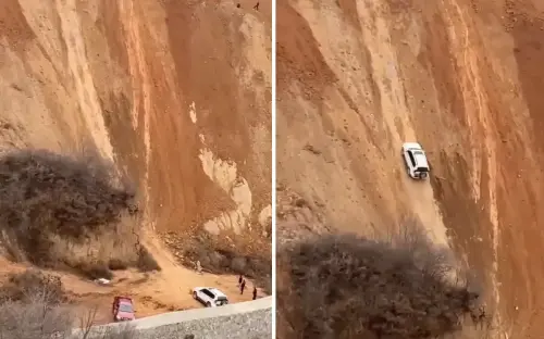 Video shows how incredible Toyota Land Cruiser is as it climbs steep incline