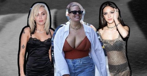 11 celebrities who are making "lingerie as clothes" a thing