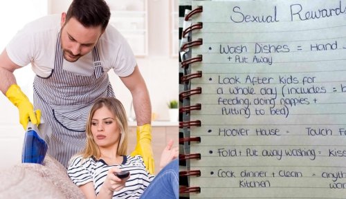 That time a woman's 'sexual rewards list' for her husband created viral mayhem