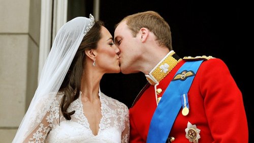 Rare and sweet photos of royals kissing in public