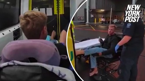 Passenger's leg 'pretty much snapped in half' when Air New Zealand flight hit turbulence