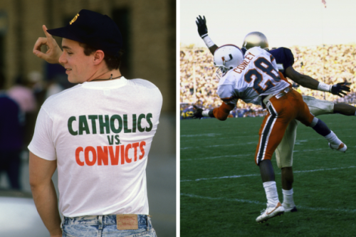 The t-shirt that sparked a major college football rivalry