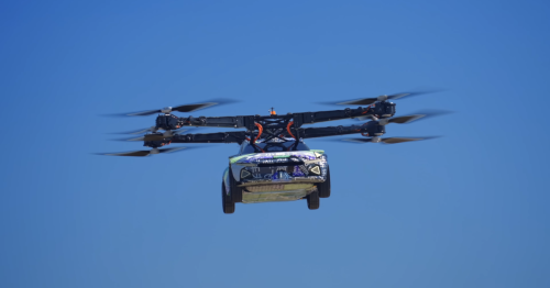 They're serious: XPeng tests two-ton eVTOL flying car prototype