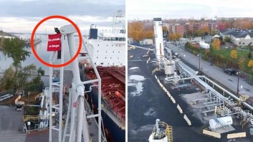 Activists Broke Into A Montreal Fuel Site & Climbed Up Towers (VIDEOS)