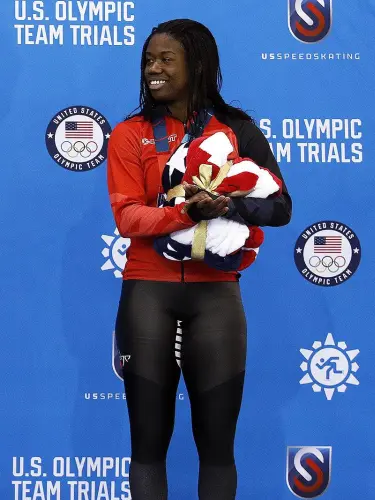 Ms. Erin Jackson Olympian Gold Medalist                      Ice Skater - cover