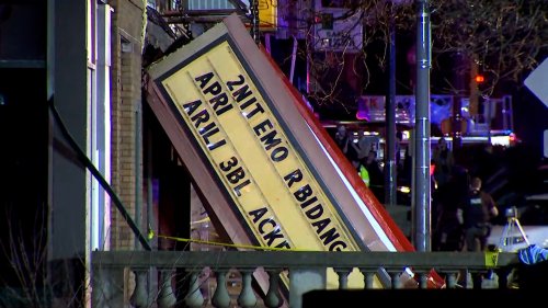 1 person killed, 27 injured in Apollo Theatre collapse in Belvidere, Illinois