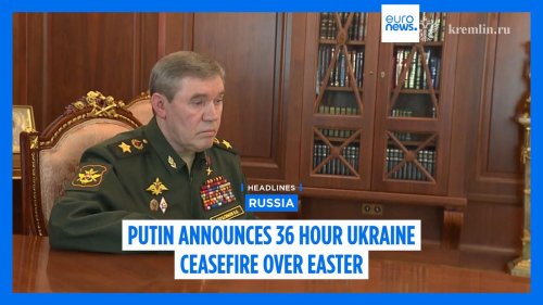 Putin announces 30 hour Ukraine ceasefire over Easter. Warring sides swap record number of POW