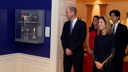Prince William visits Kennedy Library ahead of meeting with Joe Biden