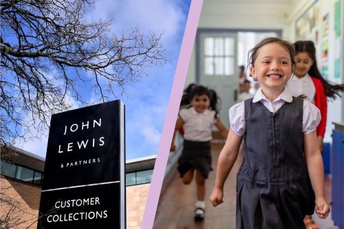 John Lewis freezes last year's school uniform prices to help parents with steep 