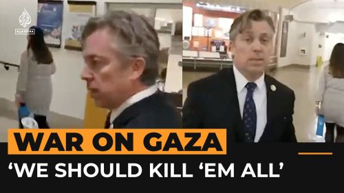 US congressman tells pro-Palestine activist ‘we should kill 'em all’