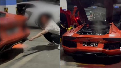 Top idiots from 2021 - They wrecked their Lamborghinis in the most unique way.