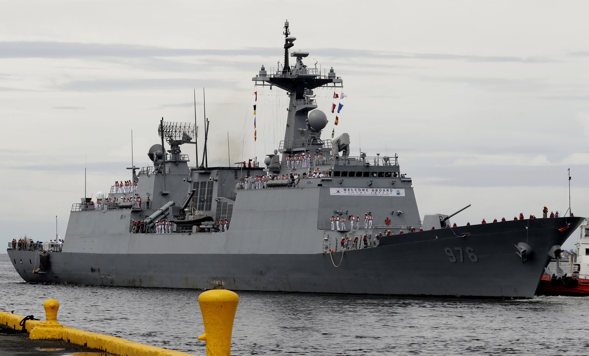 South Korea to bring home sailors aboard virus-hit destroyer