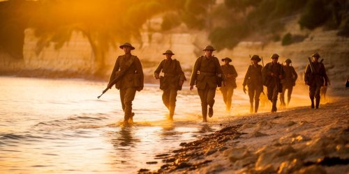 How bloody was the landing on ANZAC Day?