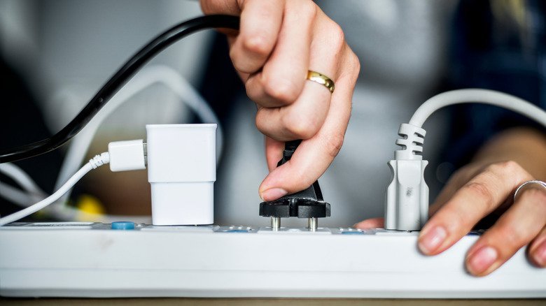 The Biggest Mistakes You're Making With Extension Cords