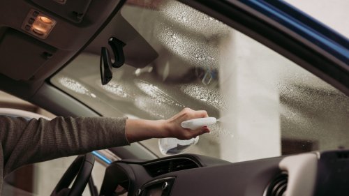 This Is The Secret For Cleaning Stubborn Interior Windshield Stains