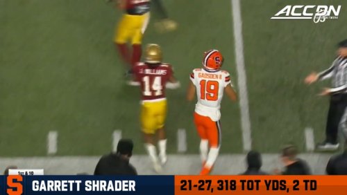 Syracuse QB Garrett Shrader Leads Orange To A Comeback Win