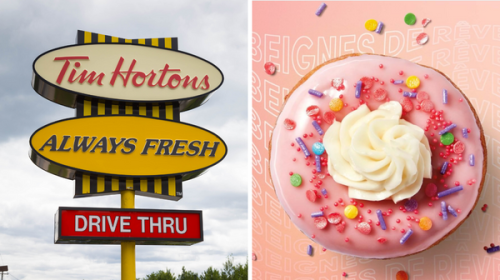 Tim Hortons Just Put Cheesecake Inside A Donut. Some May Be Alarmed.
