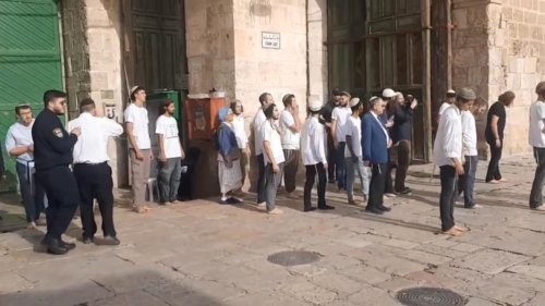 Israel: Hundreds of illegal Israeli settlers storm Al-Aqsa Mosque