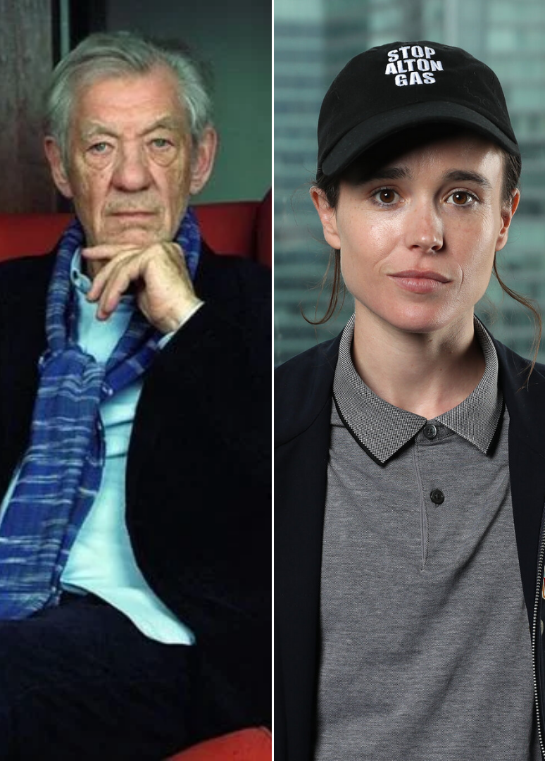 Why Ian McKellen Feels Sad About Working With Elliot Page