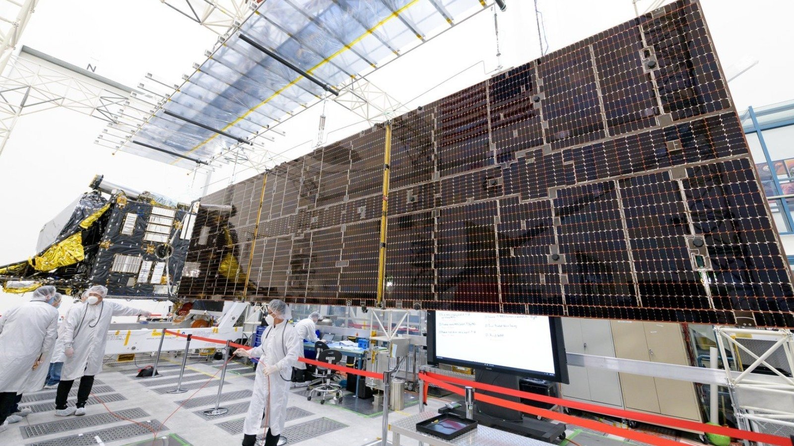 NASA's Psyche Spacecraft Looks Astonishing Assembled For The First Time