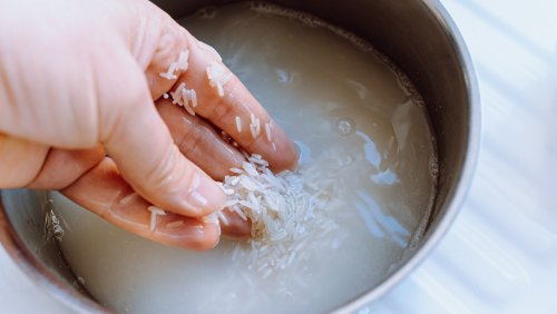 You Should Stop Throwing Out Your Rice Water