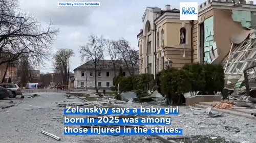 Zelenskyy slams Russia as ballistic missiles strike Sumy killing dozens of civilians