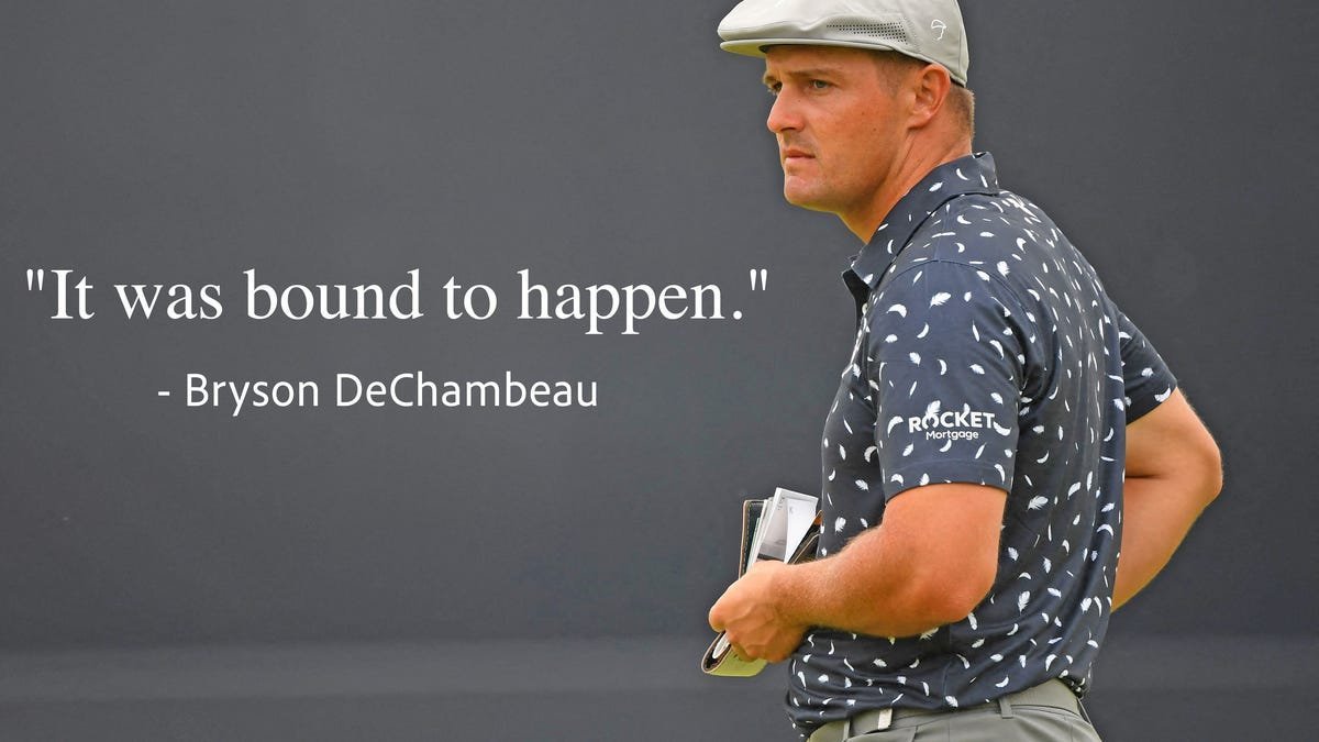 Bryson DeChambeau’s ignorance is staggering...