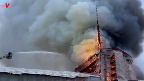 Danish Citizens Helped Rescue Art From a Burning Landmark