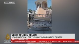 Tsunami alert issued as powerful earthquake strikes western Haiti