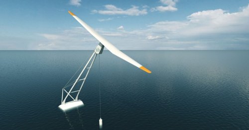 Single-bladed floating wind turbine promises half the cost, more power