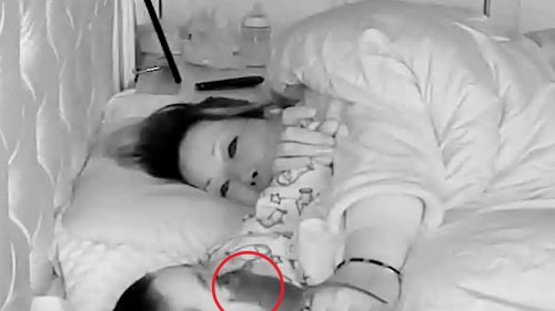 Mum gets horrifying awakening after mouse runs over baby's face as they sleep