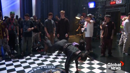 Break dancers from around the world compete in Montreal to qualify for Paris summer Olympics