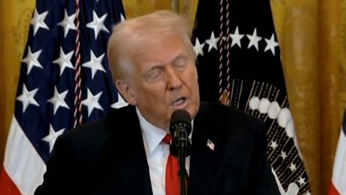 Trump crowns himself the ‘fertilization president’ at Women’s History Month event