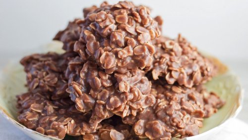 Easy No-Bake Cookies You Can Whip Up In A Flash