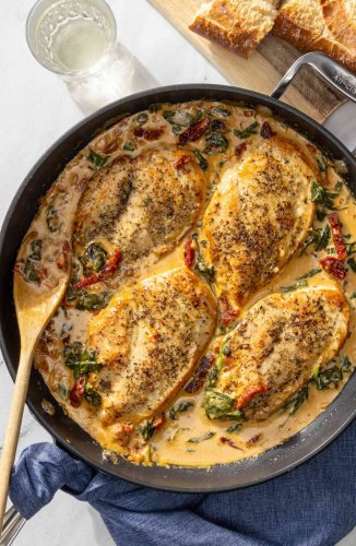 Creamy Tuscan Chicken: a Chicken Dinner Ready Under 30 Minutes