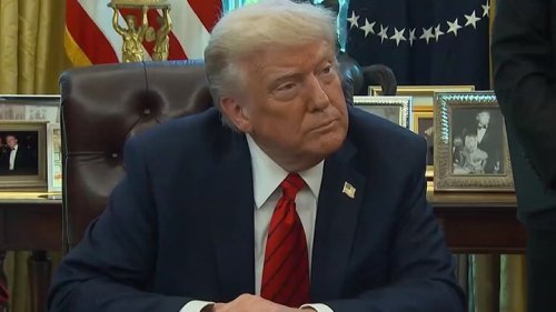 Trump praises King Charles as he reveals date for UK state visit