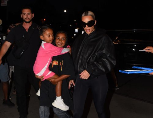 Kim Kardashian's daughter North West transforms herself into dad Kanye