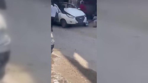 Israeli Airstrike Targets Vehicle in Khan Yunis