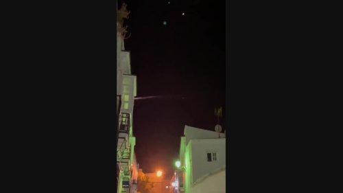 Chinese Rocket Debris Lights Up Spanish Skies