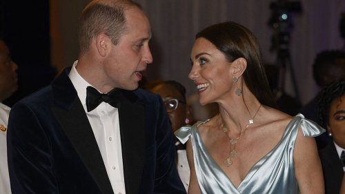 Prince William's sweet PDA Kate caught on camera