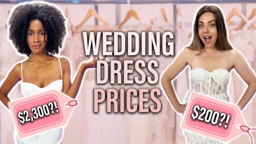 Guessing CRAZY Wedding Dress Prices?!