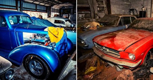 50 Cars Were Found In His Barn... Here's What Larry Schroll Was Hiding