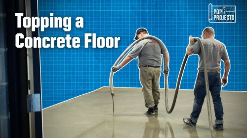 Contractors Take on Pop Projects | Topping a Concrete Floor