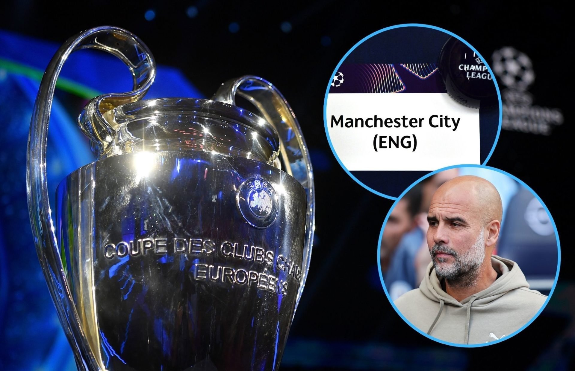 Man City given difficult Champions League draw