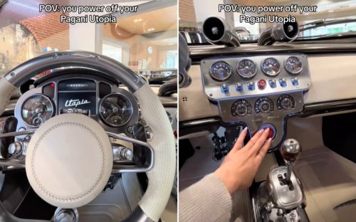 There’s one hilarious feature of the Pagani Utopia people just can’t get over